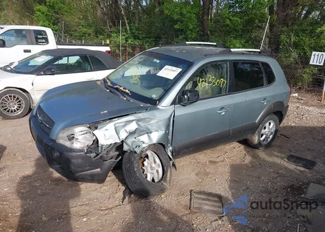 2005 Hyundai Tucson Gls/Lx from USA, damaged, VIN KM8JN12D25U042032
